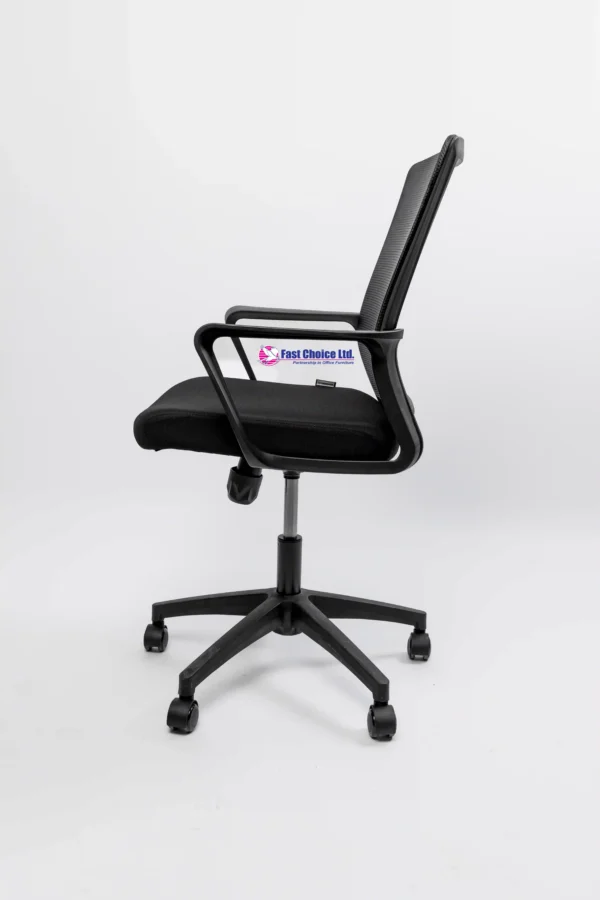 Emma Medium Back Mesh Chair - Image 5