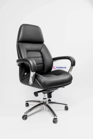 High Back Leather Swivel Chair