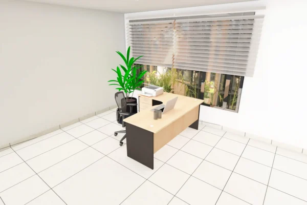 L-SHAPED MANAGERIAL WORKING STATION - Image 3