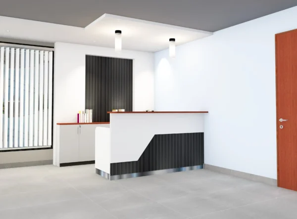 FLUTE RECEPTION DESK