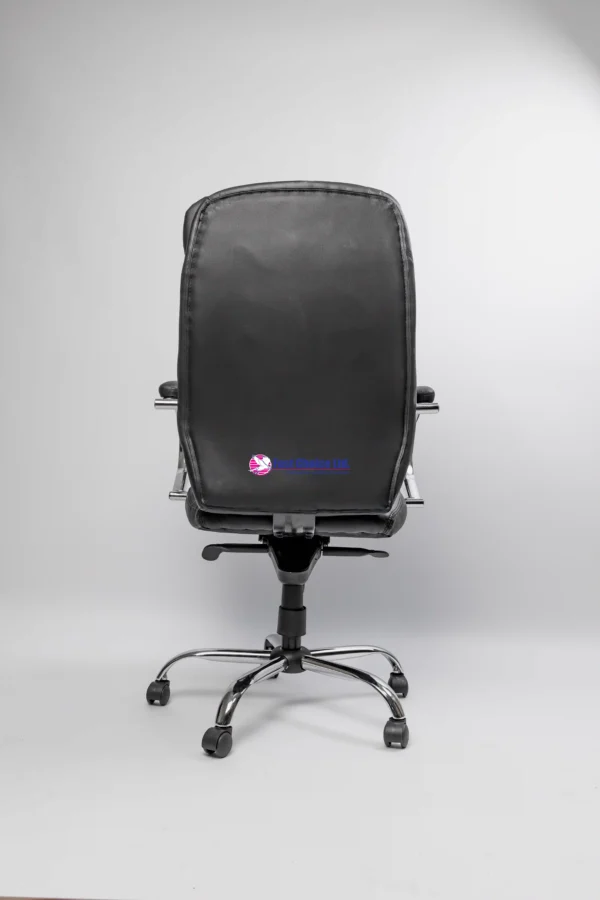 Leather High Back Chair - Image 4