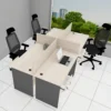 4 WAY PANEL LEG WORK STATION