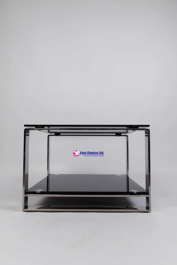 Long glass coffee table - Image 2