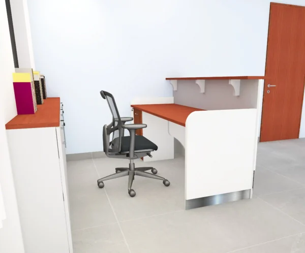 FLUTE RECEPTION DESK - Image 2