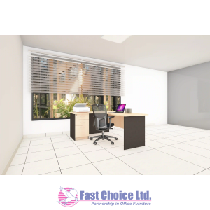 L-SHAPED MANAGERIAL WORKING STATION