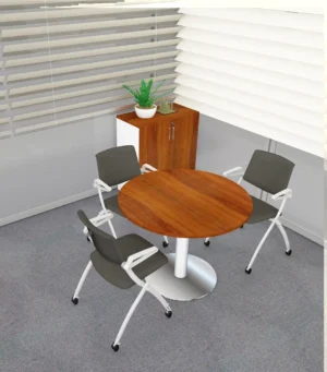 ROUND MEETING TABLE