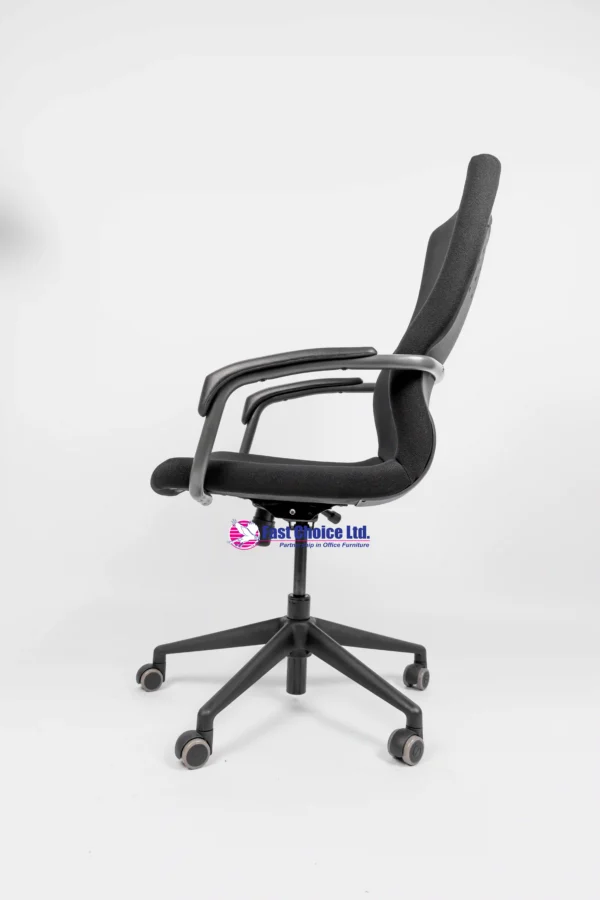 Pizza Medium Back Fabric Chair - Image 6