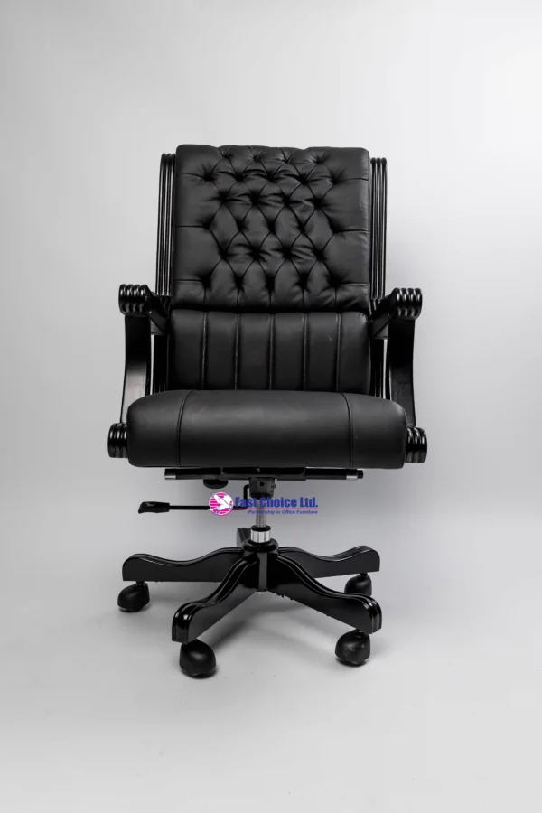 High Back Leather Chair - Image 2