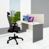 SINGLE WORK STATION WITH PANEL LEGS