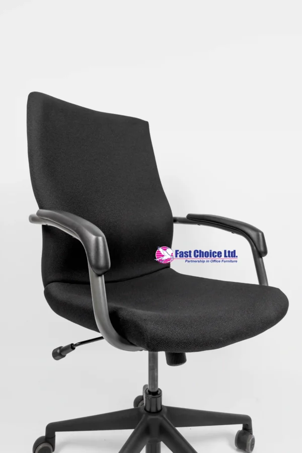 Pizza Medium Back Fabric Chair