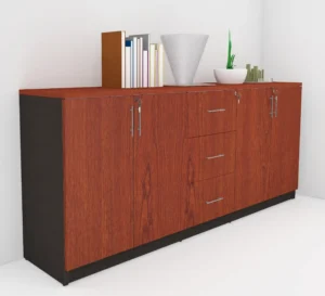 Low Level Credenza with centre drawers