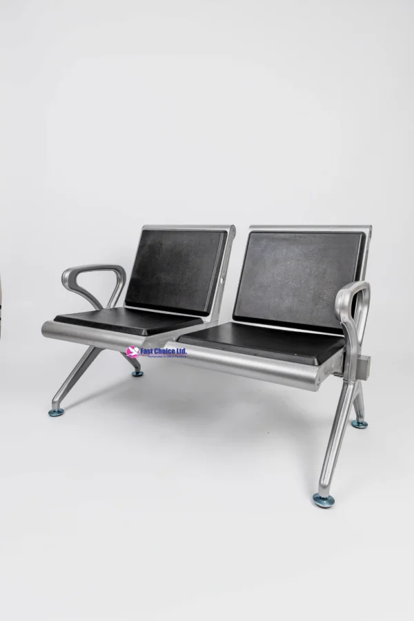 2 Seater Padded Heavy Duty Link Chair
