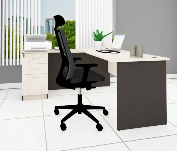 L-SHAPED MANAGERIAL WORKING STATION - Image 6