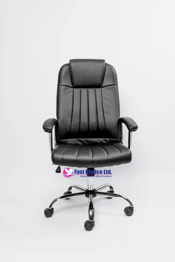High Back Leather Chair - Image 2