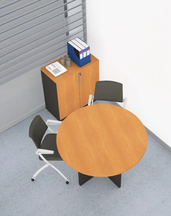 ROUND MEETING TABLE