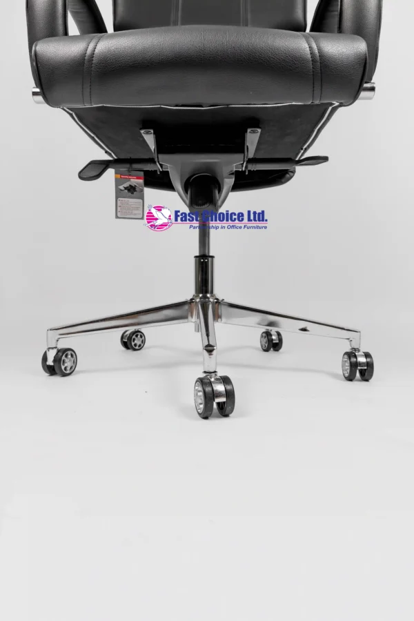 Impact High Back Leather Chair - Image 3