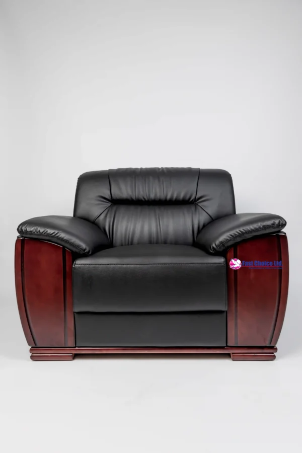 1 Seater Leather Sofa Set