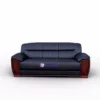 3 Seater Leather Sofa Set