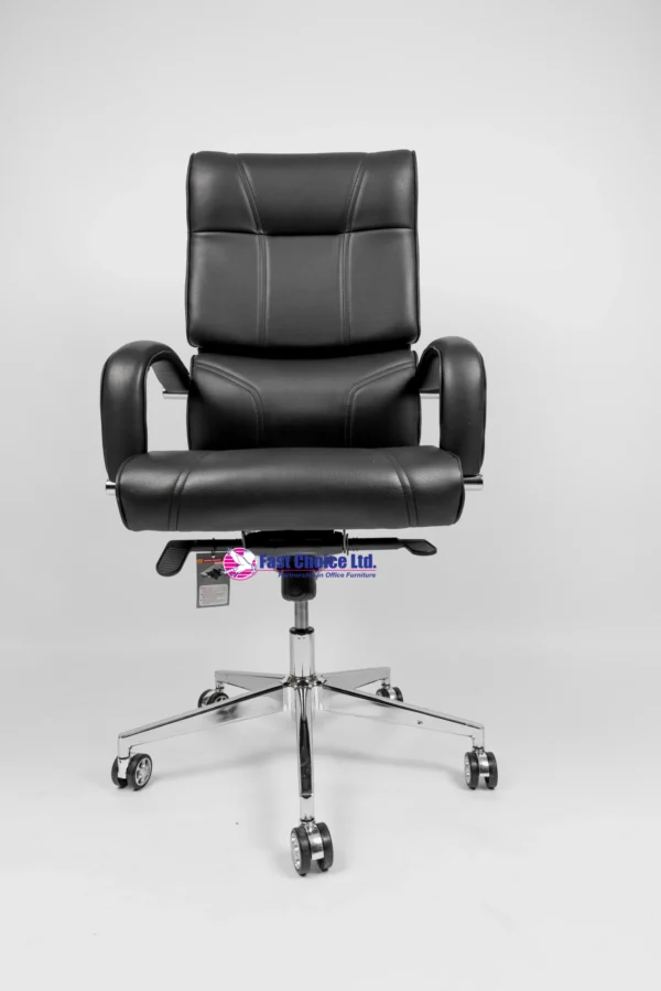 Impact High Back Leather Chair - Image 2