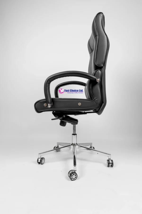 Impact High Back Leather Chair - Image 4