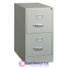 2 DRAWER METALLIC FILING CABINET (Grey)