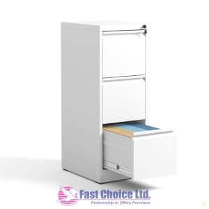 3 DRAWER METALLIC FILING CABINET