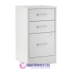 3 DRAWER METALLIC FILING CABINET