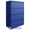 4 Drawer Medium Metallic Cabinet