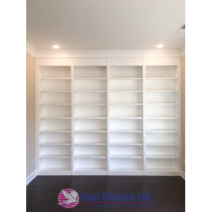 Custom Built in Book cases
