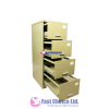 4 DRAWER METALLIC FILING CABINET