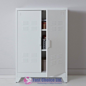 High Metallic Stationery Cabinet