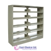 METALLIC OPEN SHELVES CABINETS
