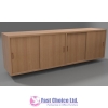 Credenza with Sliding Doors