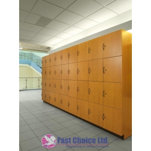 Wooden Lockers