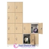 Wooden Student Lockers 2 1